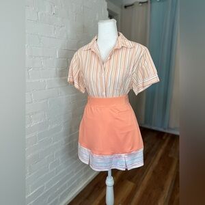 Pebble Beach Peachy Athletic Tennis Skort